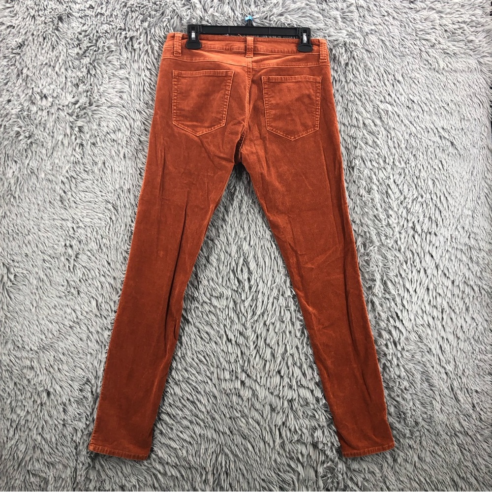 Cabi Jeans Womens Size 6 Burnt Orange Corduroy Skinny Jeans Style 146